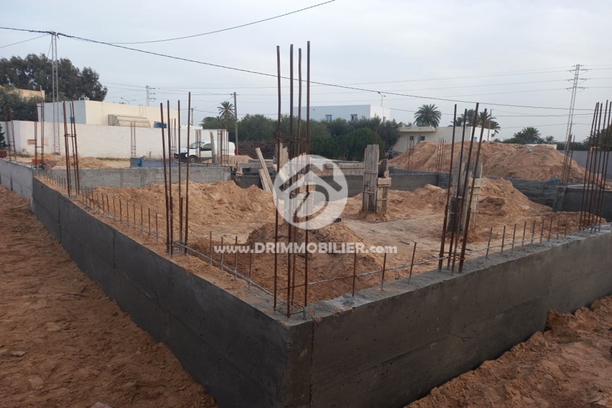 Chantier Villa sur la route du phare,  Avancement de travaux.. -   Notre Chantiers Djerba